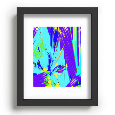 Rosie Brown Blue Palms 1 Recessed Framing Rectangle