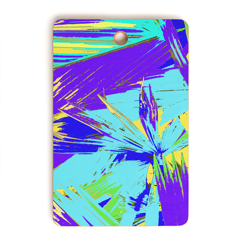 Rosie Brown Blue Palms 1 Cutting Board Rectangle