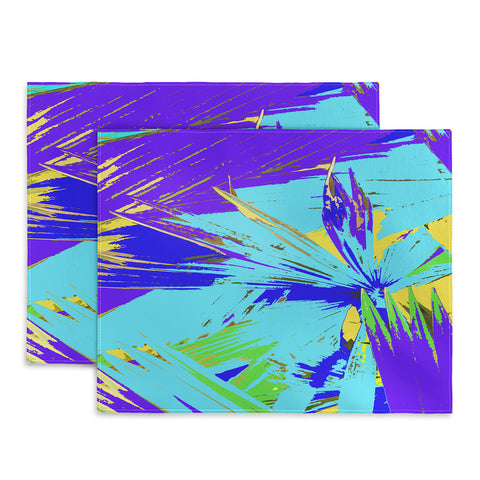 Rosie Brown Blue Palms 1 Placemat