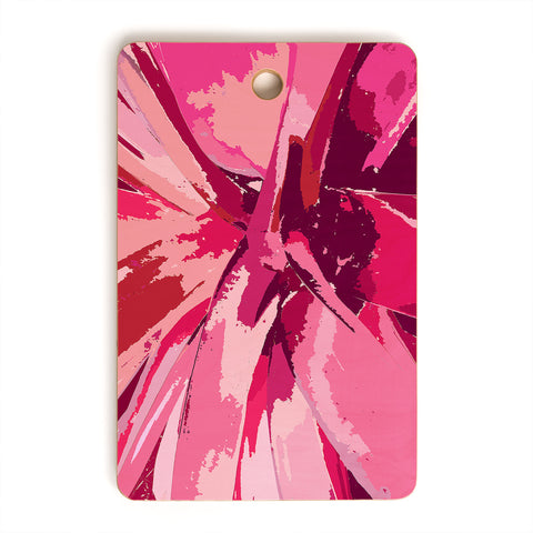 Rosie Brown Blushing Bromeliad Cutting Board Rectangle