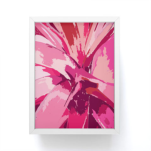 Rosie Brown Blushing Bromeliad Framed Mini Art Print