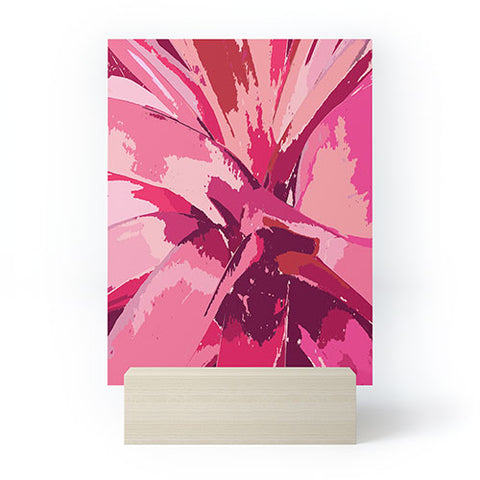 Rosie Brown Blushing Bromeliad Mini Art Print
