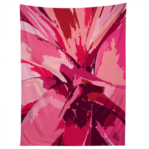 Rosie Brown Blushing Bromeliad Tapestry