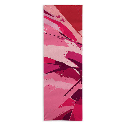 Rosie Brown Blushing Bromeliad Yoga Towel