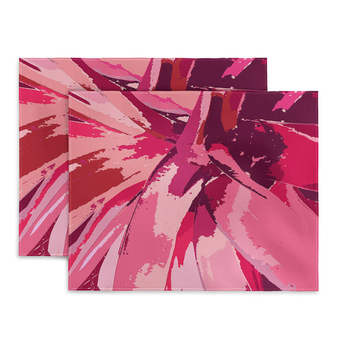 Rosie Brown Blushing Bromeliad Placemat
