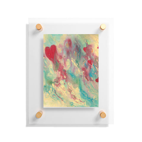 Rosie Brown Breaking Heart Floating Acrylic Print