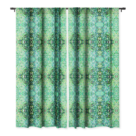 Rosie Brown Bubbles Blackout Window Curtain