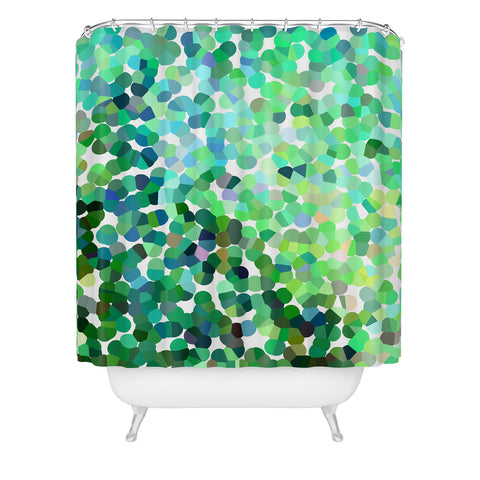 Rosie Brown Bubbles Shower Curtain
