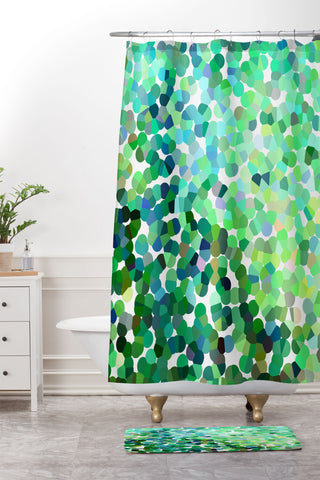 Rosie Brown Bubbles Shower Curtain And Mat