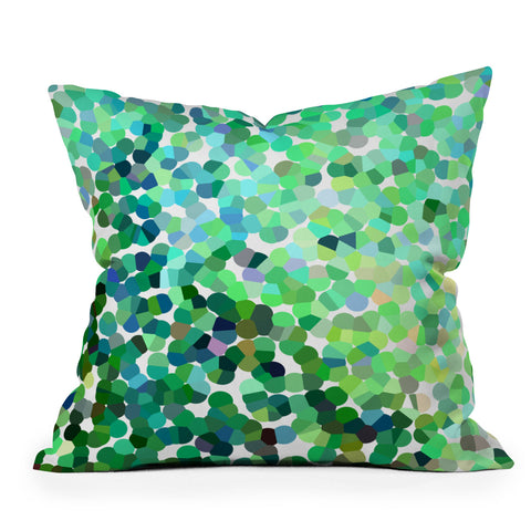 Rosie Brown Bubbles Throw Pillow