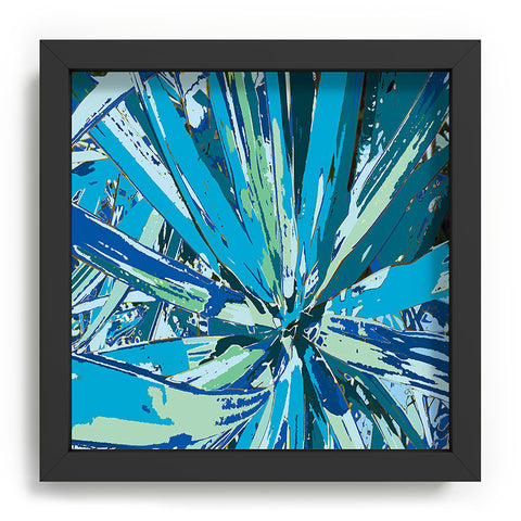 Rosie Brown Bursting Bromeliad Recessed Framing Square