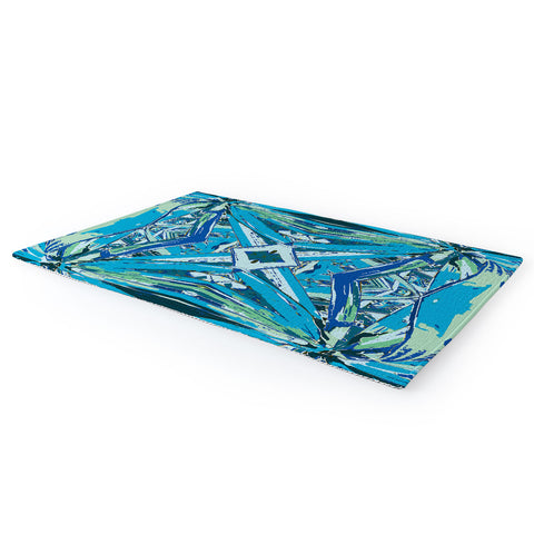 Rosie Brown Bursting Bromeliad Area Rug