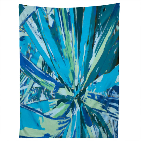 Rosie Brown Bursting Bromeliad Tapestry