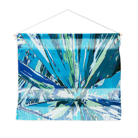 Rosie Brown Bursting Bromeliad Wall Hanging Landscape