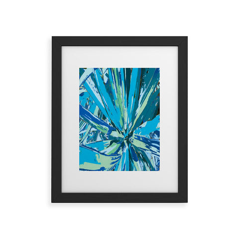 Rosie Brown Bursting Bromeliad Framed Art Print