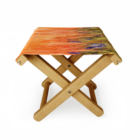 Rosie Brown By the Wall Folding Stool