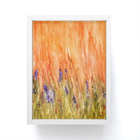 Rosie Brown By the Wall Framed Mini Art Print