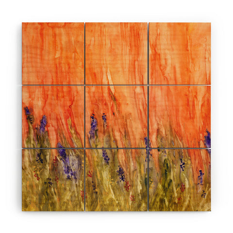 Rosie Brown By the Wall Wood Wall Mural