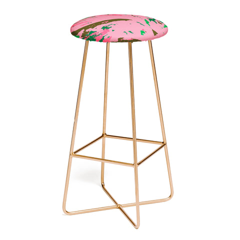Rosie Brown Caladium Bar Stool