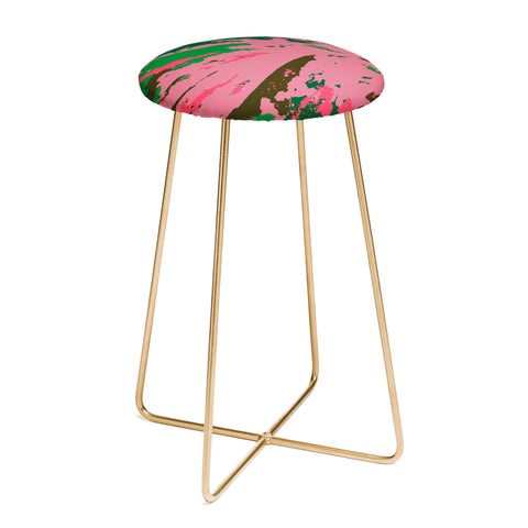Rosie Brown Caladium Counter Stool