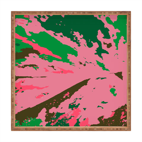 Rosie Brown Caladium Square Tray