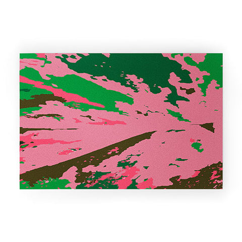 Rosie Brown Caladium Welcome Mat