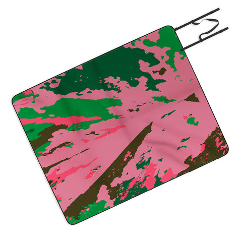 Rosie Brown Caladium Picnic Blanket