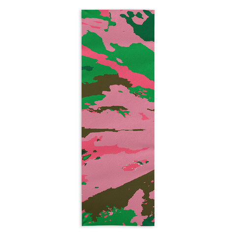 Rosie Brown Caladium Yoga Towel