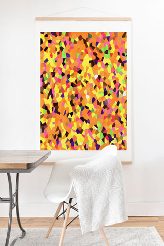 Rosie Brown Carnaval Art Print And Hanger