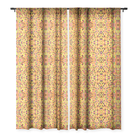 Rosie Brown Carnaval Sheer Window Curtain