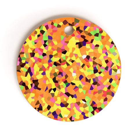 Rosie Brown Carnaval Cutting Board Round