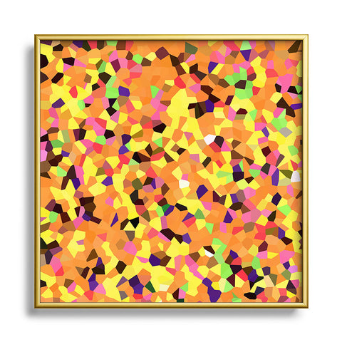 Rosie Brown Carnaval Metal Square Framed Art Print