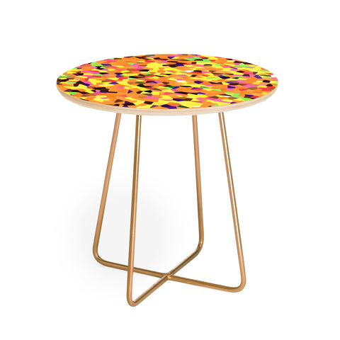 Rosie Brown Carnaval Round Side Table