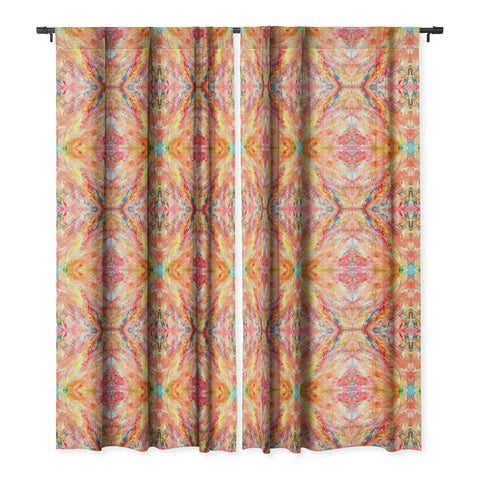 Rosie Brown Celebration Time Blackout Window Curtain