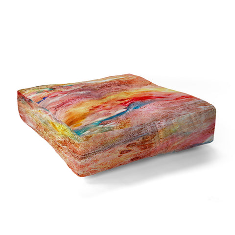 Rosie Brown Celebration Time Floor Pillow Square