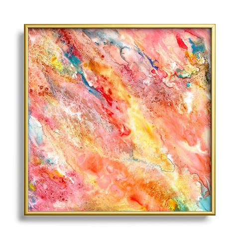 Rosie Brown Celebration Time Metal Square Framed Art Print