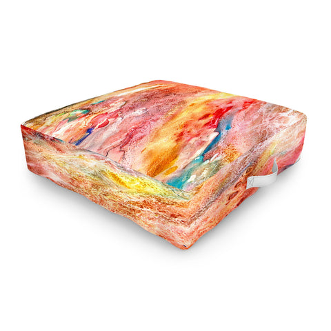 Rosie Brown Celebration Time Outdoor Floor Cushion