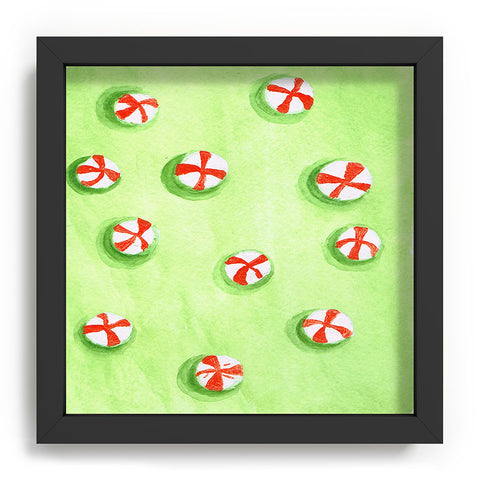 Rosie Brown Christmas Candy Recessed Framing Square