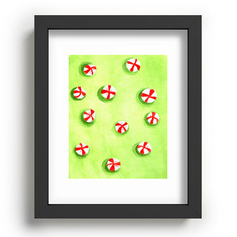 Rosie Brown Christmas Candy Recessed Framing Rectangle
