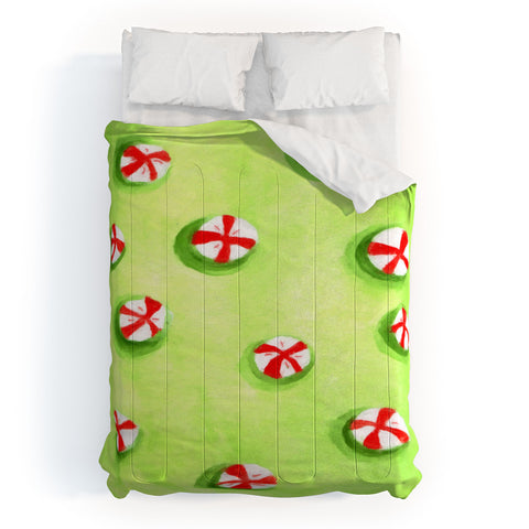 Rosie Brown Christmas Candy Comforter