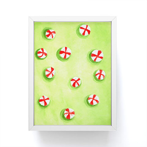 Rosie Brown Christmas Candy Framed Mini Art Print