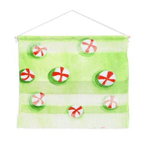 Rosie Brown Christmas Candy Wall Hanging Landscape