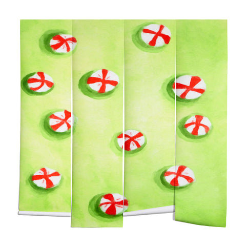 Rosie Brown Christmas Candy Wall Mural