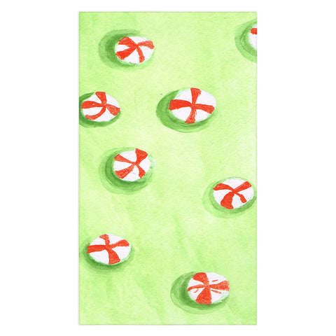 Rosie Brown Christmas Candy Tablecloth