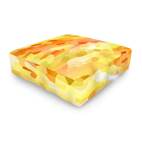 Rosie Brown Citrus Blend Outdoor Floor Cushion