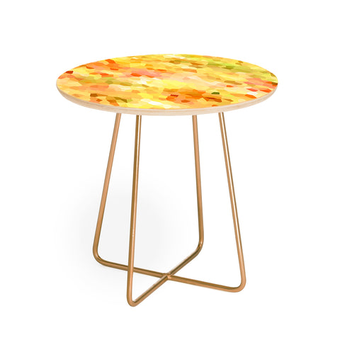 Rosie Brown Citrus Blend Round Side Table