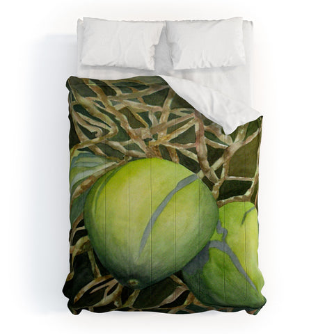 Rosie Brown Coconuts Cuddling Comforter