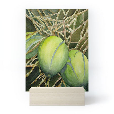 Rosie Brown Coconuts Cuddling Mini Art Print