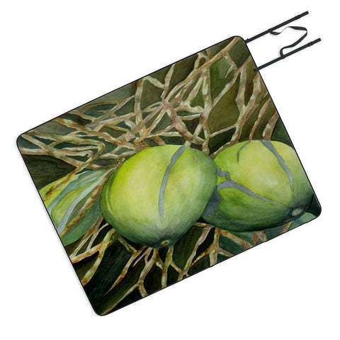 Rosie Brown Coconuts Cuddling Picnic Blanket