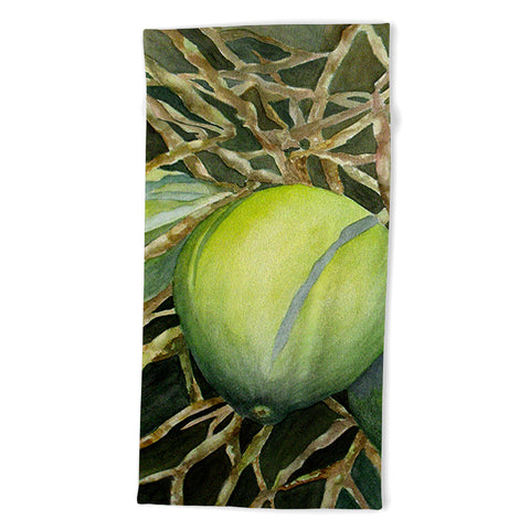 Rosie Brown Coconuts Cuddling Beach Towel